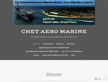 Tablet Screenshot of chet-aero.com